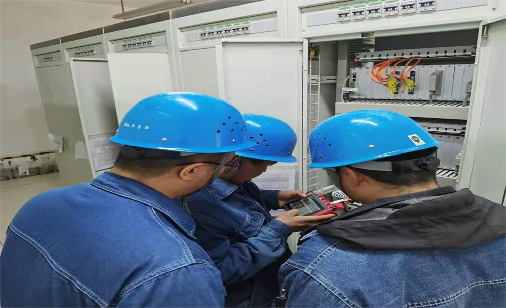 蘭州九州變DM5200現場調試培訓20210428